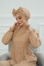 Julia - Sand Bomull Turban