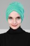 Wilma - Turkos Bomull Turban - Ayse Turban