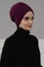 Wilma - Lila Bomull Turban - Ayse Turban