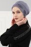 Linda - Grå Bomull Turban - Ayse Turban