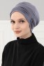 Linda - Grå Bomull Turban - Ayse Turban