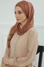 Rebecca - Caramel Bomull Turban