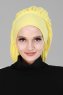 Isabella - Gul Bomull Turban - Ayse Turban
