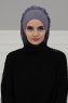 Isabella - Grå Bomull Turban - Ayse Turban