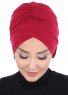 Elisabeth - Bordeaux Bomull Turban