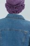 Elisabeth - Violet Bomull Turban