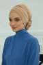 Elisabeth - Caramel Bomull Turban