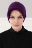 Sandra - Lila Bomull Turban - Ayse Turban