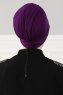 Sandra - Lila Bomull Turban - Ayse Turban