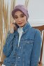 Sandra - Lilac Bomull Turban