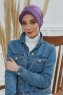 Sandra - Violet Bomull Turban