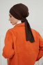Ellie - Brun Bomull Turban