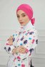 Ellie - Fuchsia Bomull Turban
