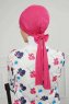 Ellie - Fuchsia Bomull Turban
