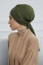 Ellie - Khaki Bomull Turban