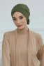 Ellie - Khaki Bomull Turban