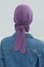 Ellie - Violet Bomull Turban