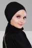 Felicia - Svart Bomull Turban