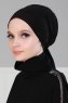 Felicia - Svart Bomull Turban