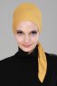 Felicia - Senapsgul Bomull Turban