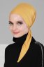 Felicia - Senapsgul Bomull Turban