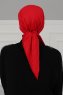 Felicia - Röd Bomull Turban