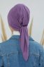 Felicia - Violet Bomull Turban