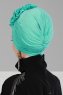 Kerstin - Turkos Bomull Turban - Ayse Turban