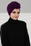 Kerstin - Lila Bomull Turban - Ayse Turban