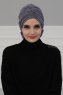 Kerstin - Grå Bomull Turban - Ayse Turban
