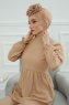 Kerstin - Sand Bomull Turban