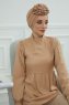 Kerstin - Sand Bomull Turban