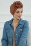 Kerstin - Caramel Bomull Turban