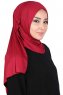 Sigrid - Bordeaux Bomull Hijab - Ayse Turban
