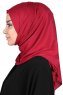 Sigrid - Bordeaux Bomull Hijab - Ayse Turban