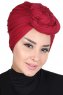 Sigrid - Bordeaux Bomull Hijab - Ayse Turban