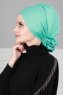 Monica - Turkos Bomull Turban - Ayse Turban