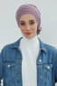 Monica - Lilac Bomull Turban