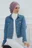 Monica - Lilac Bomull Turban