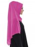 Evelina - Fuchsia Praktisk Hijab - Ayse Turban