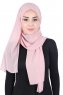 Joline - Gammelrosa Premium Chiffon Hijab
