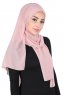 Joline - Gammelrosa Premium Chiffon Hijab