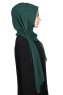Joline - Mörkgrön Premium Chiffon Hijab