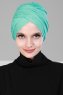 Fiona - Turkos Bomull Turban - Ayse Turban