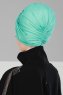 Fiona - Turkos Bomull Turban - Ayse Turban