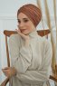Fiona - Caramel Bomull Turban