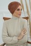 Fiona - Caramel Bomull Turban