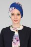 Fiona - Blå Nature Bomull Turban