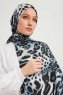 Ayten - Indigo Mönstrad Hijab