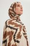 Tansu - Brun Mönstrad Hijab